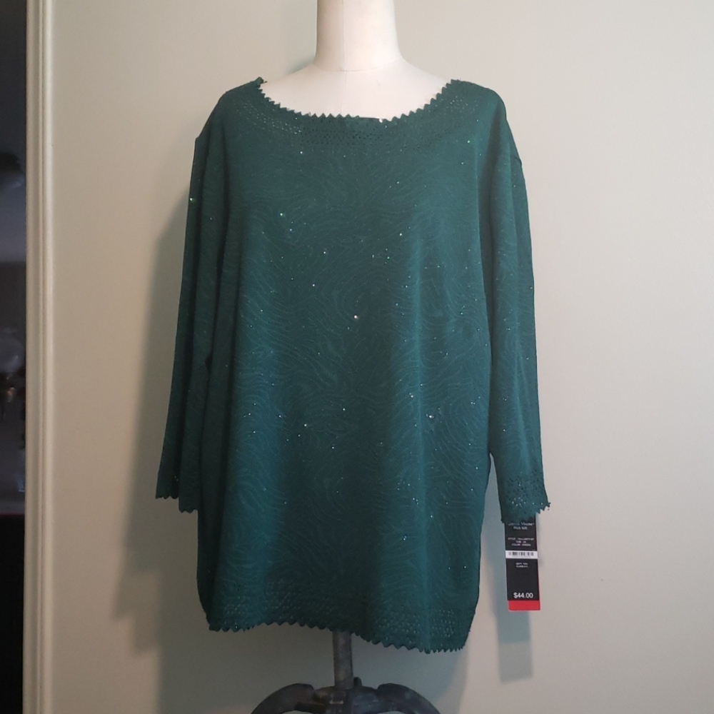 NWT Rebecca Malone blouse